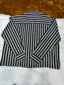 BONKERS New Striped Button-Up Shirt