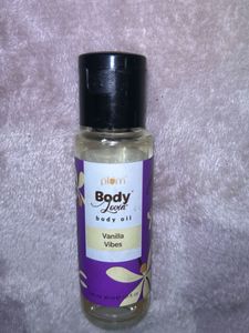 plum body oil trial bottle