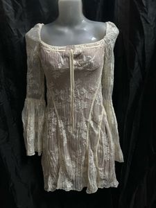 Elegant Lace Mini Dress