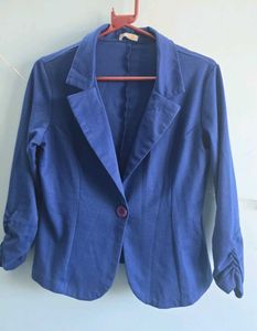 Lowest Prices_stylish Blue Blazer for Women