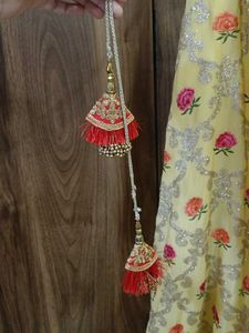 Beautiful Yellow Embroidered Lehenga Choli