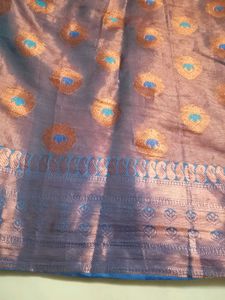 Exquisite Saree with Peacock Motifs