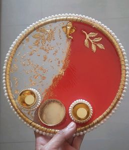 Resin Pooja Thali