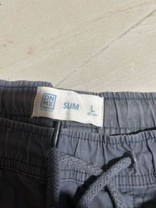 Men's Grey Cargo Shorts