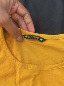 Yellow "Antisocial Butterfly" T-Shirt