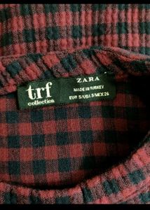 Zara trf Collection- Maroon Winter Wear