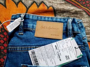 Man Slim Fit Heavy Fade Stretchable Jeans RH