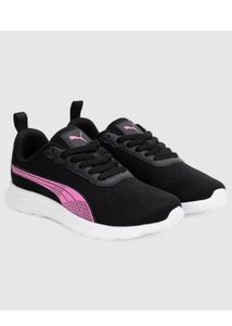 Puma Black & Pink Sneakers