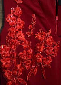 Red Maxi Gown Dress