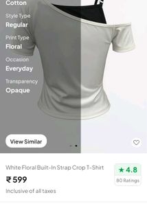Off-Shoulder Floral Top
