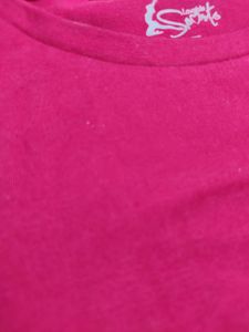 Bright Pink Athletic T-Shirt