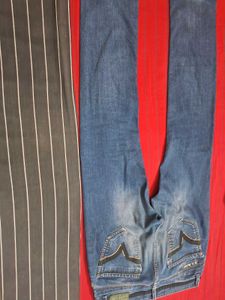 Original Mufti's Stylish Blue Denim Jeans