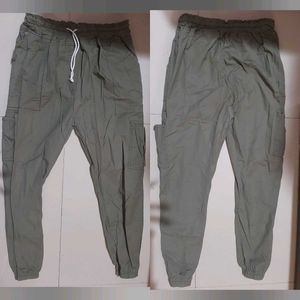 Olive Green Cargo Pants