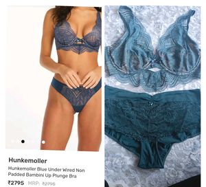 Blue Lingerie Set
