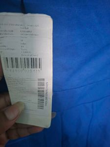 Blue Strapless Wide Leg Jumpsuit