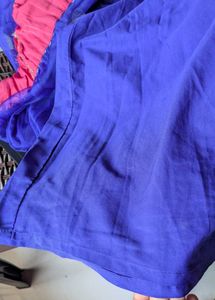 Full Flare Royal Blue Lehenga Choli Set