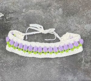 Crochet Tulip Headbands