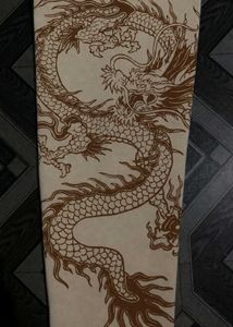 Dragon Print Crewneck Sweatshirt