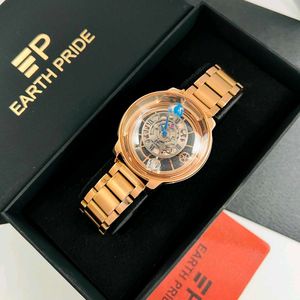 Earth Pride Automatic Skeleton Watch