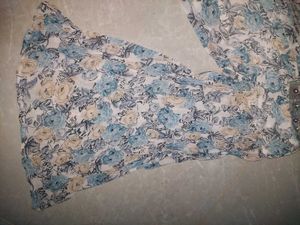 Beautiful Floral Printed Peplum Top