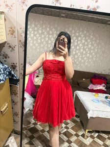 Stunning Red Party Dress❤️🦋🎀