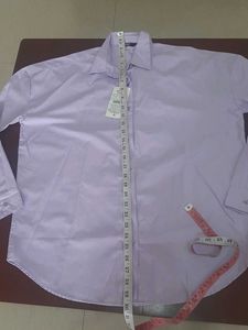 NEW WITH TAG -Lavender Oversized Button-Up Shirt