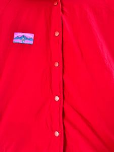 Two side Red &amp; Cream Fleece Jacket