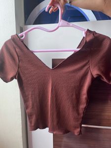 brown top