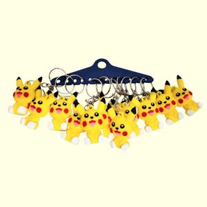 Cute Pikachu Keychain Set (12pcs)