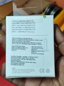 Apple USB-C to Lightning Cable 1m