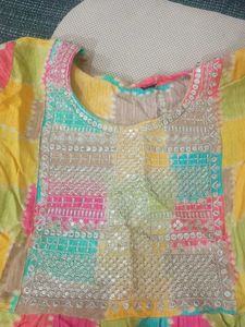 Vibrant anarkali Kurti