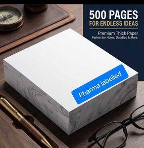 500 Pages Premium Memo Notepad
