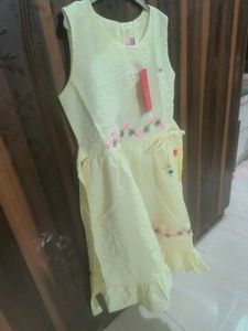 baby girl yellow frock