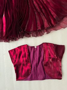 Stunning Embellished Pleated Gown