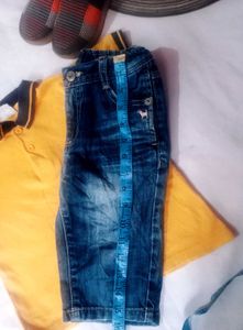 Very Beautiful Boy And Girl Dress T, Shirt Ad Jean