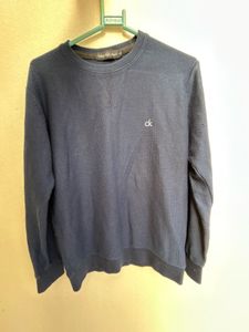 Calvin Klein Navy Crewneck Sweater