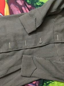 Vintage Houndstooth Trench dress