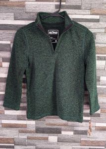 Cozy Green Pullover for boys