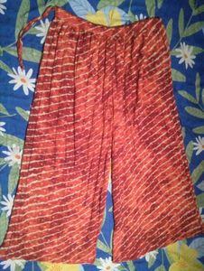 Boho Tie-Dye Palazzo Pants