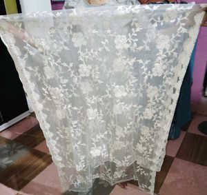 Elegant Floral Lace Dupattas