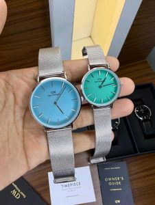 Daniel Wellington Black Mesh Watch Set