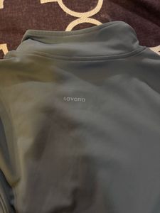Gray Zip-Up Athletic Jacket