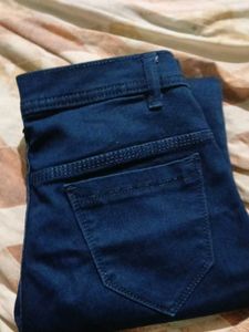 Dark Blue Denim Jeans