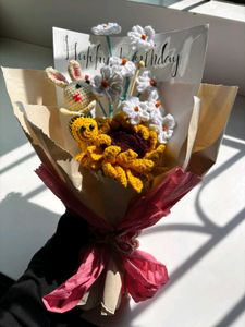 Crochet Birthday Bouquet