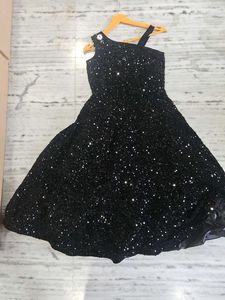 Stunning Black Sequin Gown