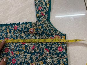 New designer embroidered top with palazzo sharara