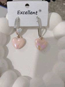 Cute Heart Dangle Earrings