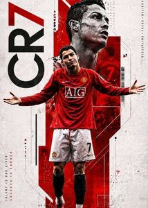 Cristiano Ronaldo Poster for fans pack of 4