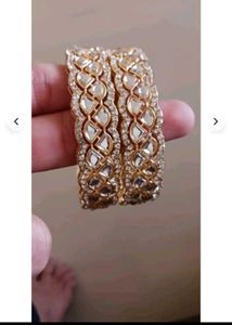 Beautiful Set &amp; golden Bengals &amp; earings combo