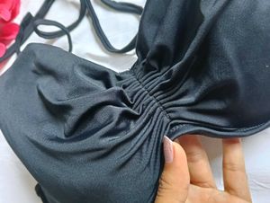 Classic Black Bikini Top 34D